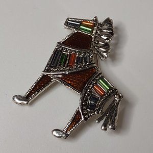 Very Awesome Horse Brooch